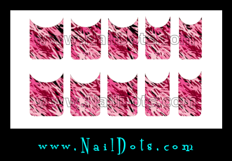 Pink Camo Nail Tips - PCL